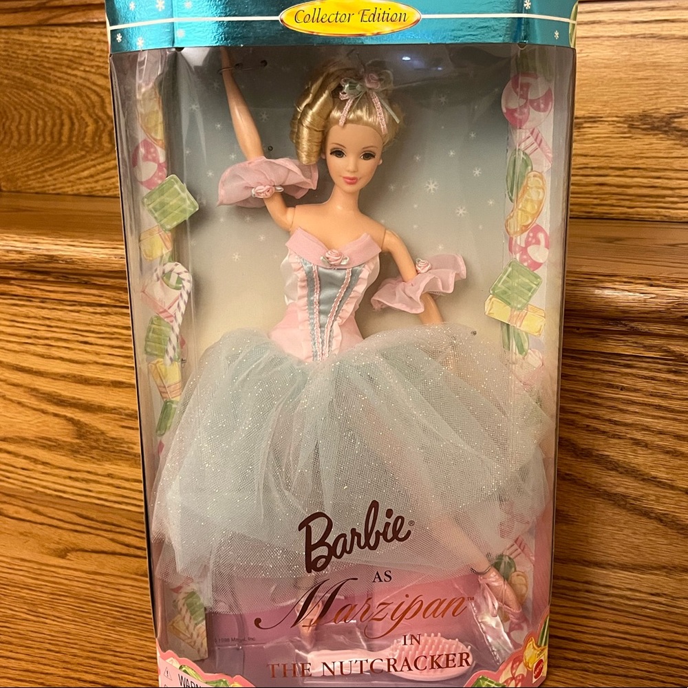 Barbie as Marzipan in the Nutcracker.